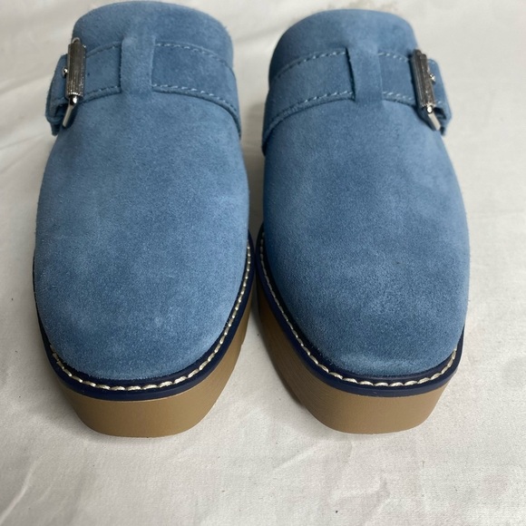 Naturalizer Women's Wayde Storm Blue Suede mules 5.5 M New - Picture 6 of 9